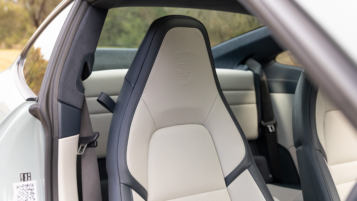 Porsche 911 GTS T 2025 siège avant intérieur