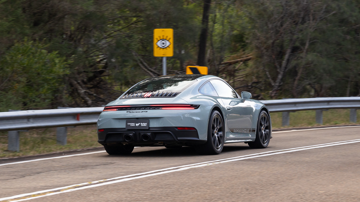 Porsche 911 GTS T 2025 conduite
