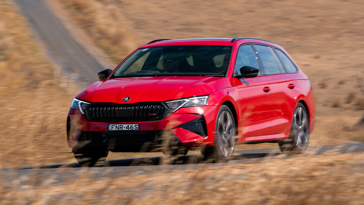 Skoda octavia rs wagon conduite