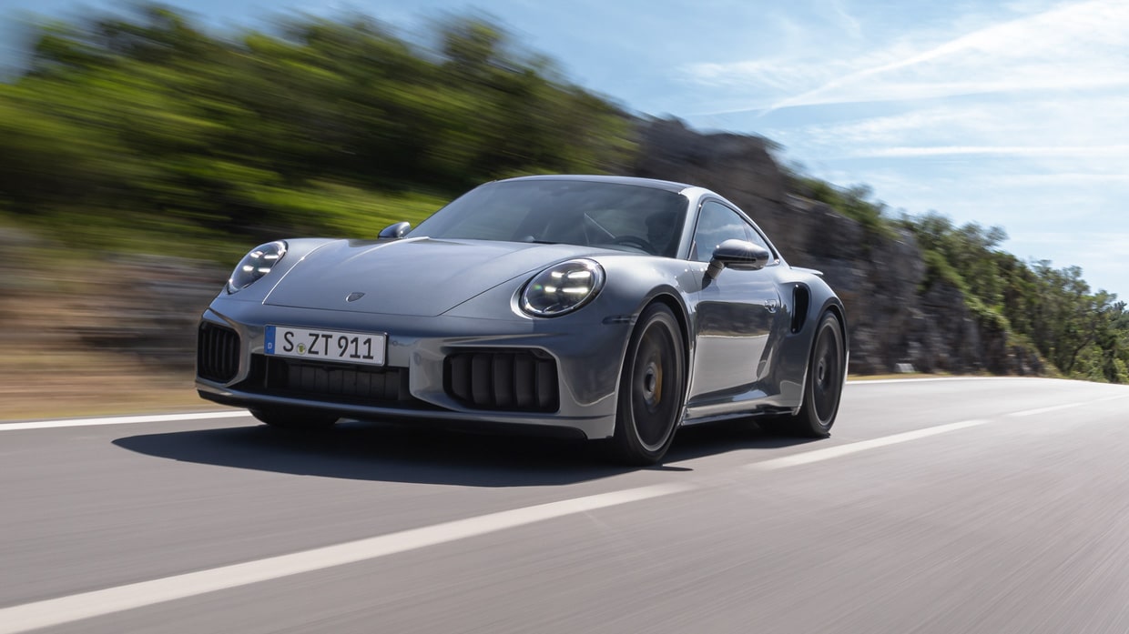 Porsche 911 Turbo S '992.2' Gains System T-Hybrid avec 2,5 secondes de 0 à 100 km / h