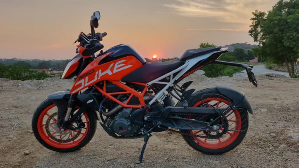 KTM 390 Duke engine
