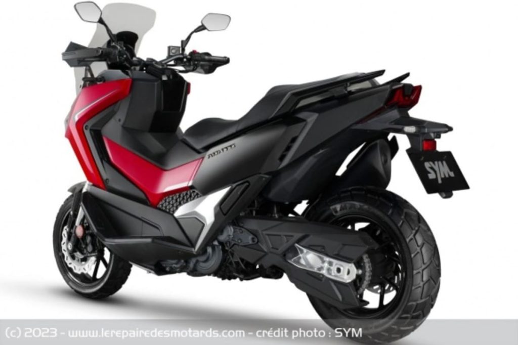Posteriore dello-scooter SYM ADXTG 400