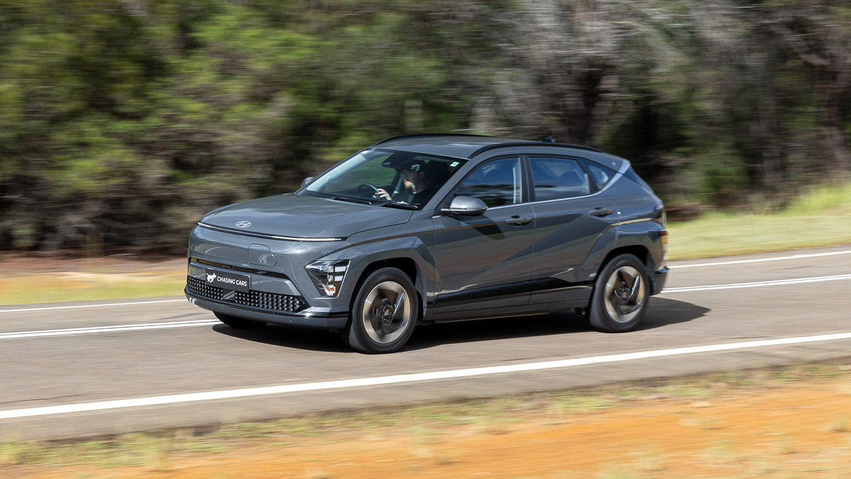 Hyundai Kona Electric 2024 conduite avant 3/4 11