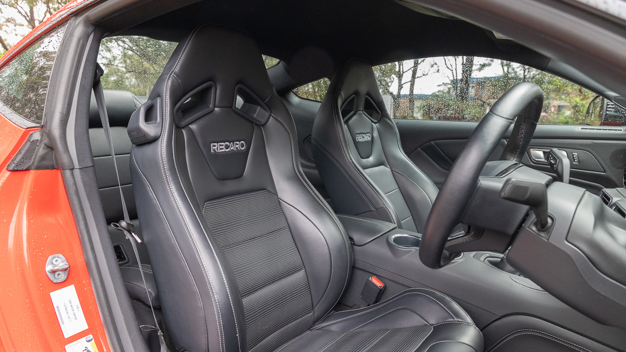 Sièges intérieurs de la Ford Mustang GT 2025