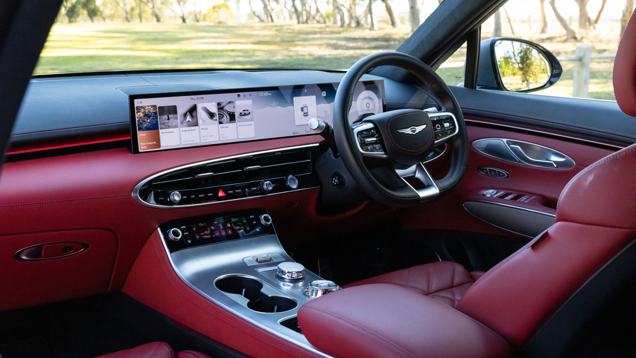 Intérieur Genesis GV70 3.5 Signature Sport 2025