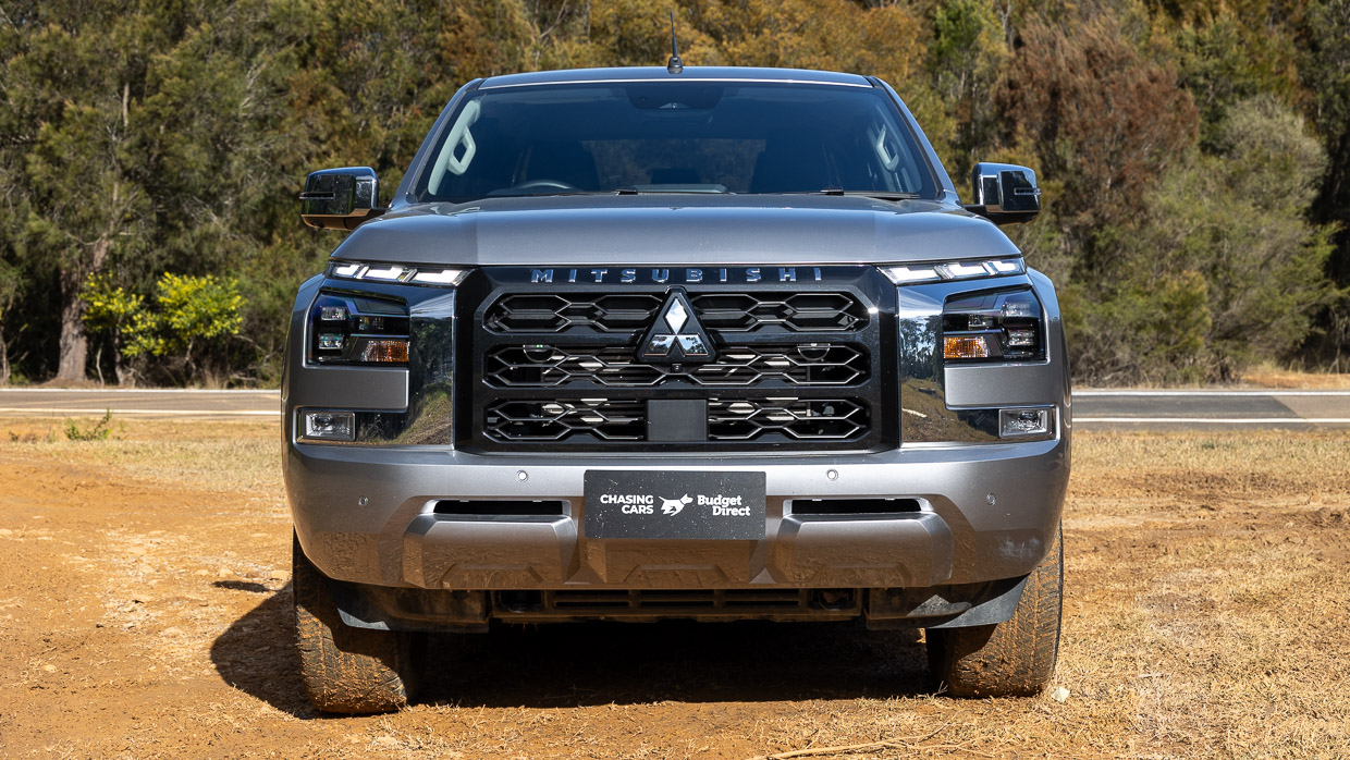 Angle de face avant du Mitsubishi Triton GLS 2024