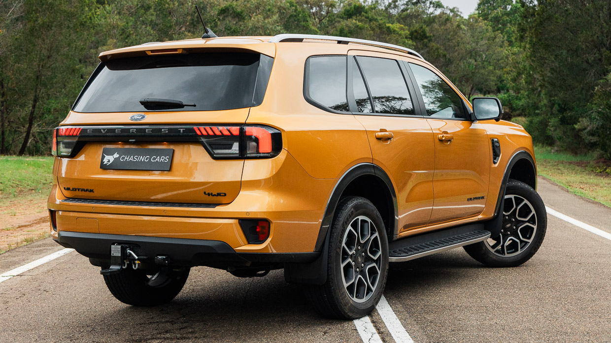 Ford Everest Wildtrak 2024 arrière 3/4