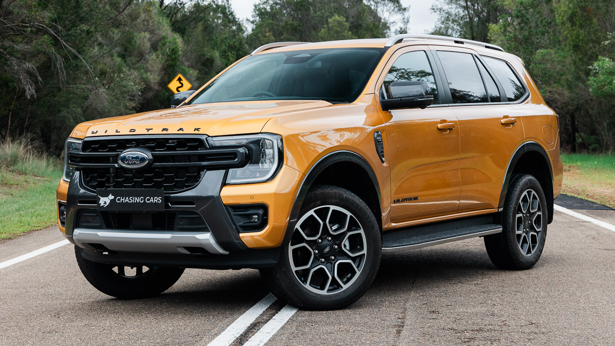 Ford Everest Wildtrak 2024 avant 3/4