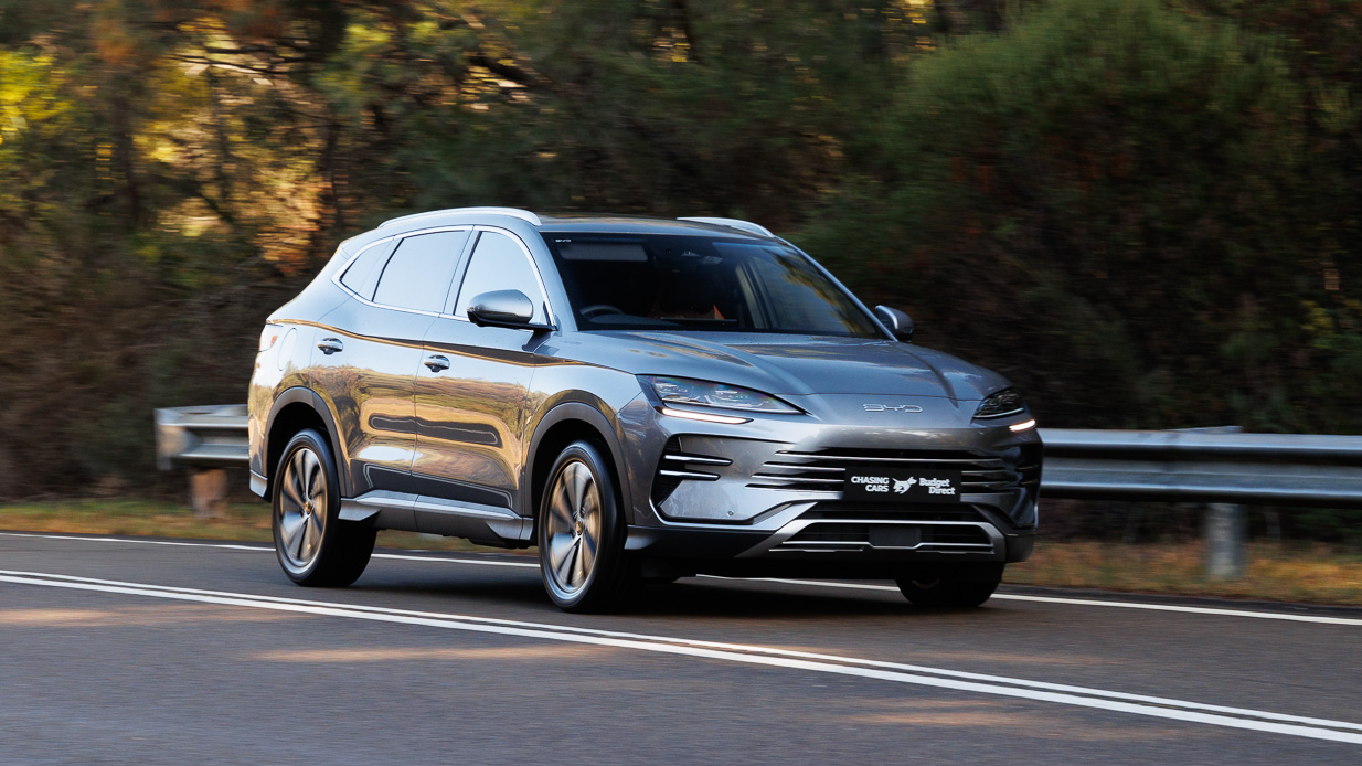 2024 BYD Sealion 6 avant 3/4 tir de passe