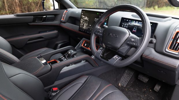 Intérieur du BYD Shark 6 Premium 2025