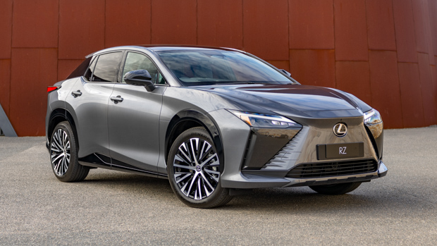 Lexus RZ 450e Sports Luxury 2023 avant 3/4 miniature