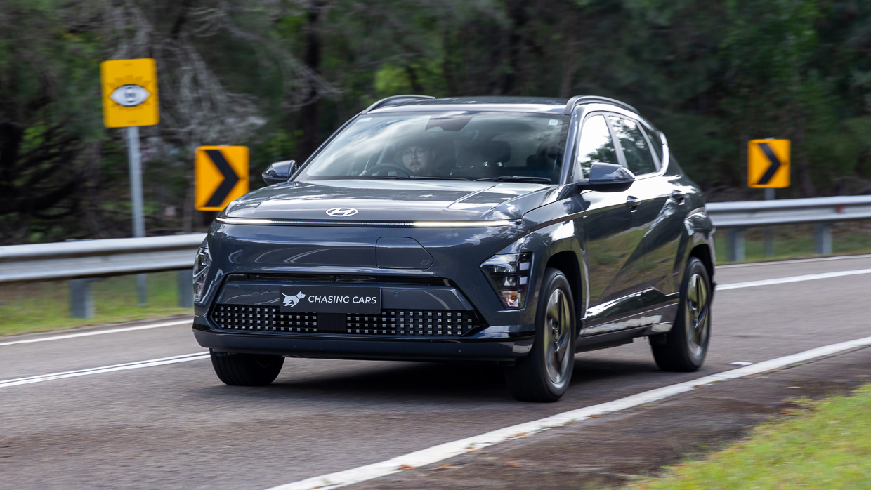 Hyundai Kona Électrique 2024 conduite avant 3/4 15