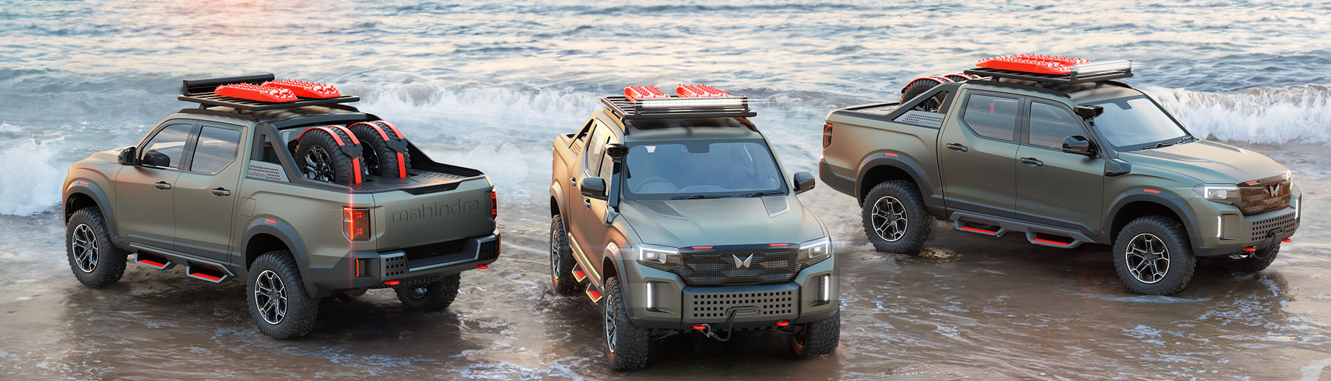 Image de présentation des concept-cars Mahindra Pikup 2024