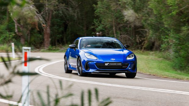 Subaru BRZ tS 2024 conduite avant cachée
