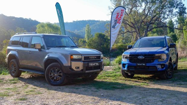 Toyota Prado GXL et Ford Everest Sport 2025
